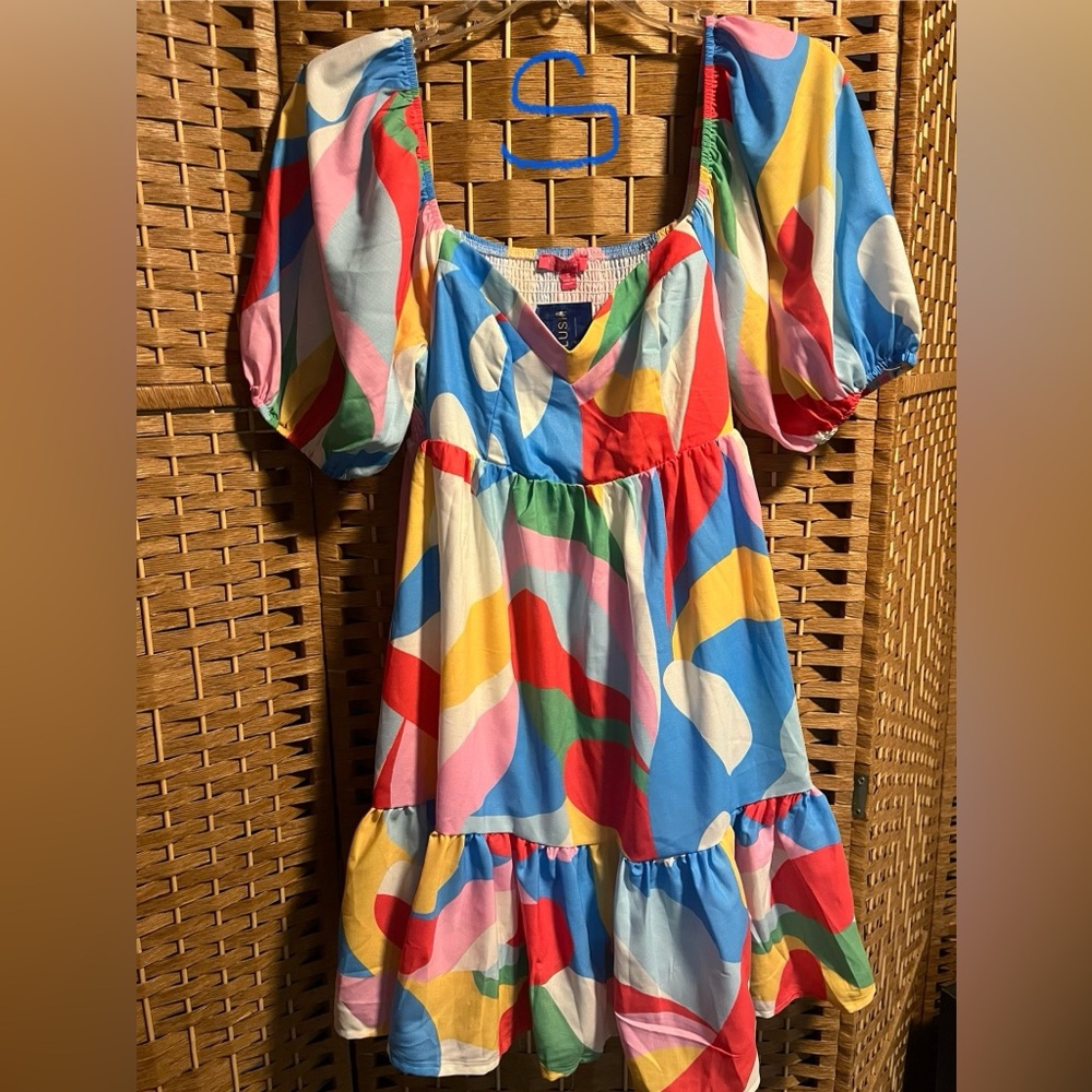 Flying Tomato Multicolor Mini Dress